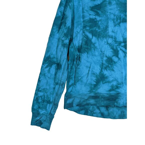 All in Motion Sweatshirt XS Long Sleeve Tie Dye French Terry Crewneck Thumbholes - Picture 2 of 10